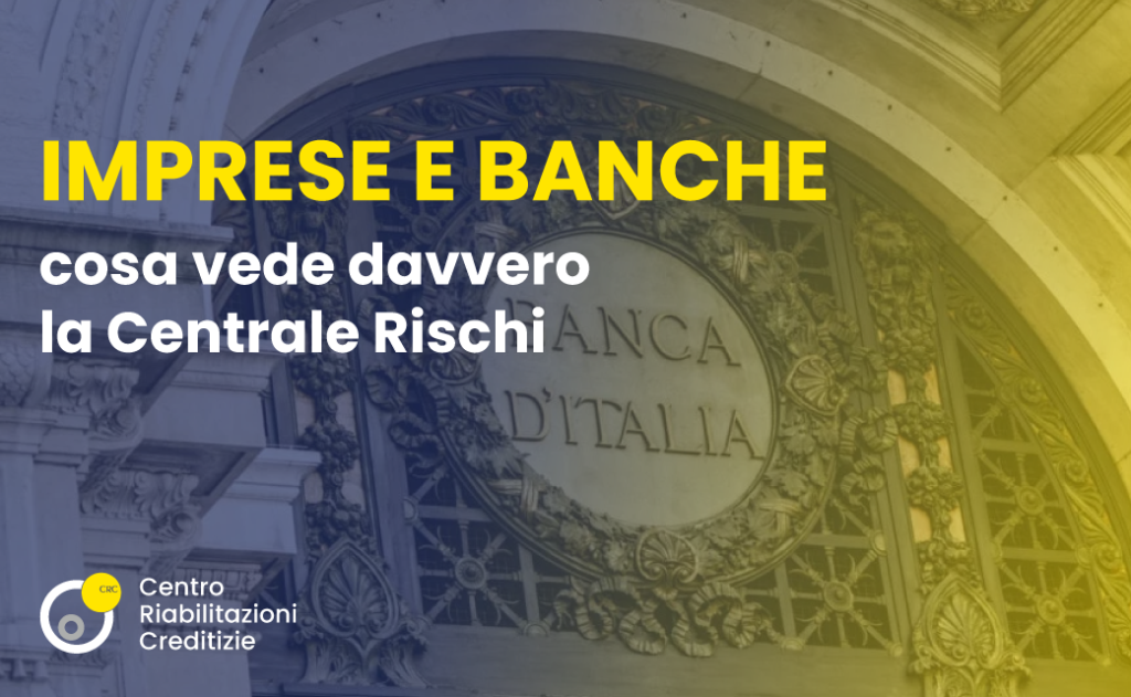 Imprese e banche cosa vede la Centrale Rischi Banca d Italia per imprenditori e partite IVA